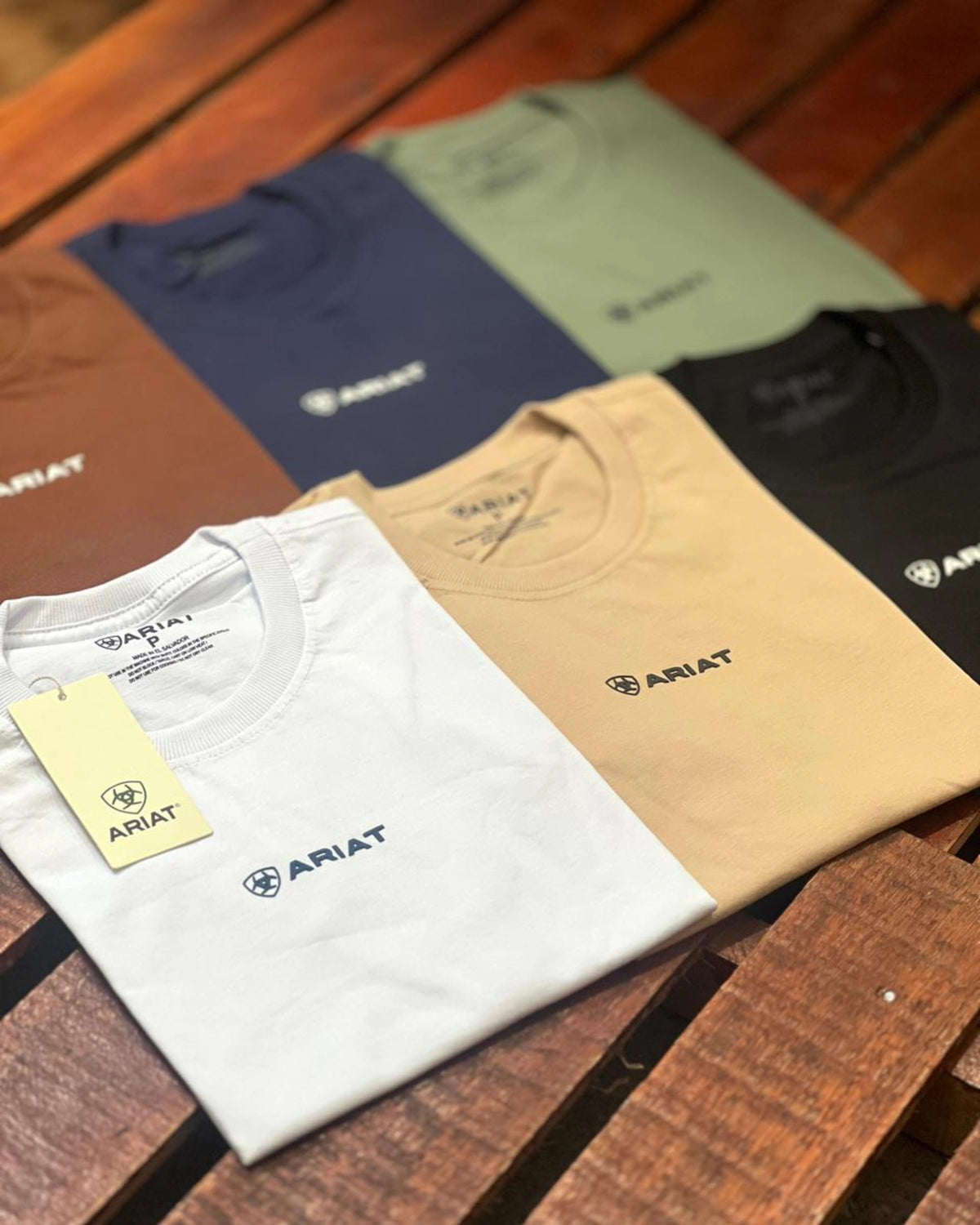 Camisa ARIAT EUA Gola O Masculina