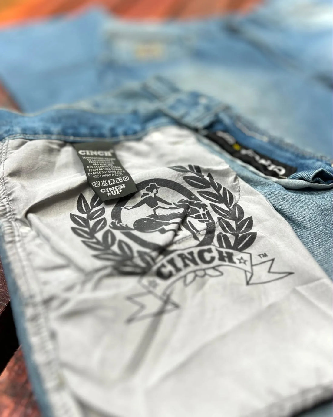 Calça Country CINCH Marmorizada Masculina