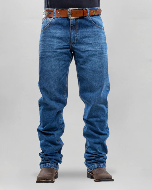 Calça Country Masculina ARIAT Monster Balão Americano vista frontal