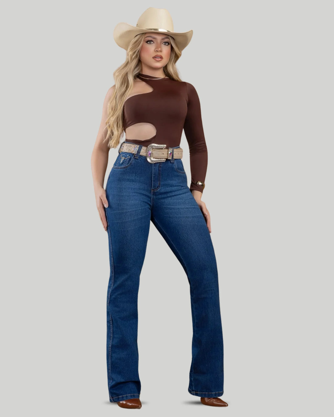 Calça Country ARIAT Bull Design Feminina
