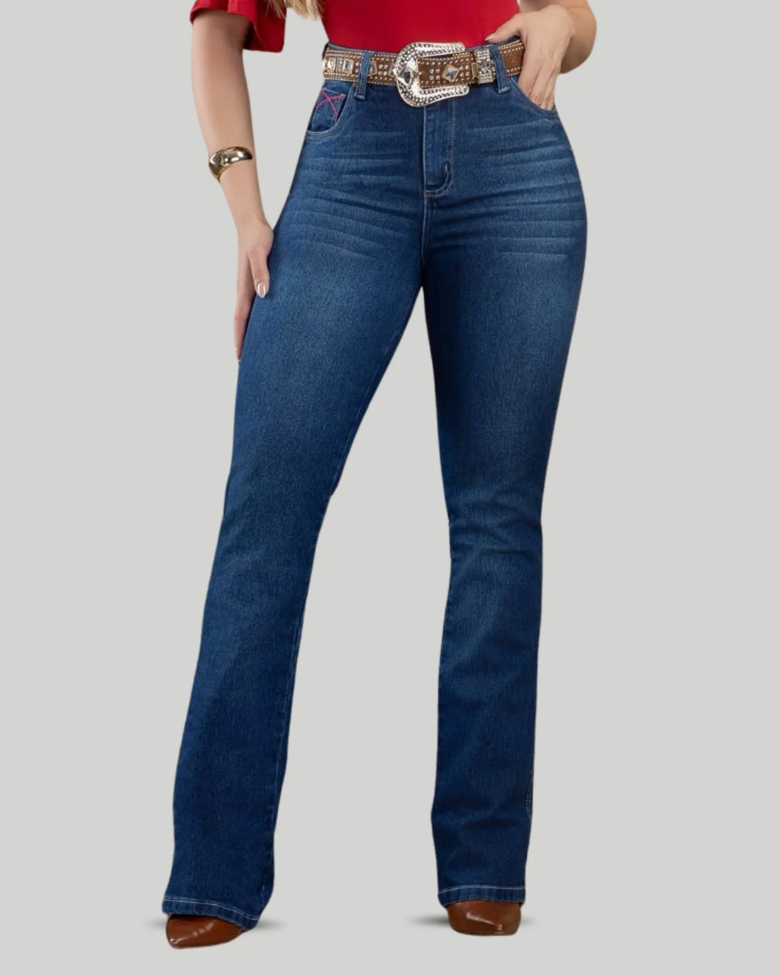 Calça Jeans ARIAT Classic Red Line Feminina