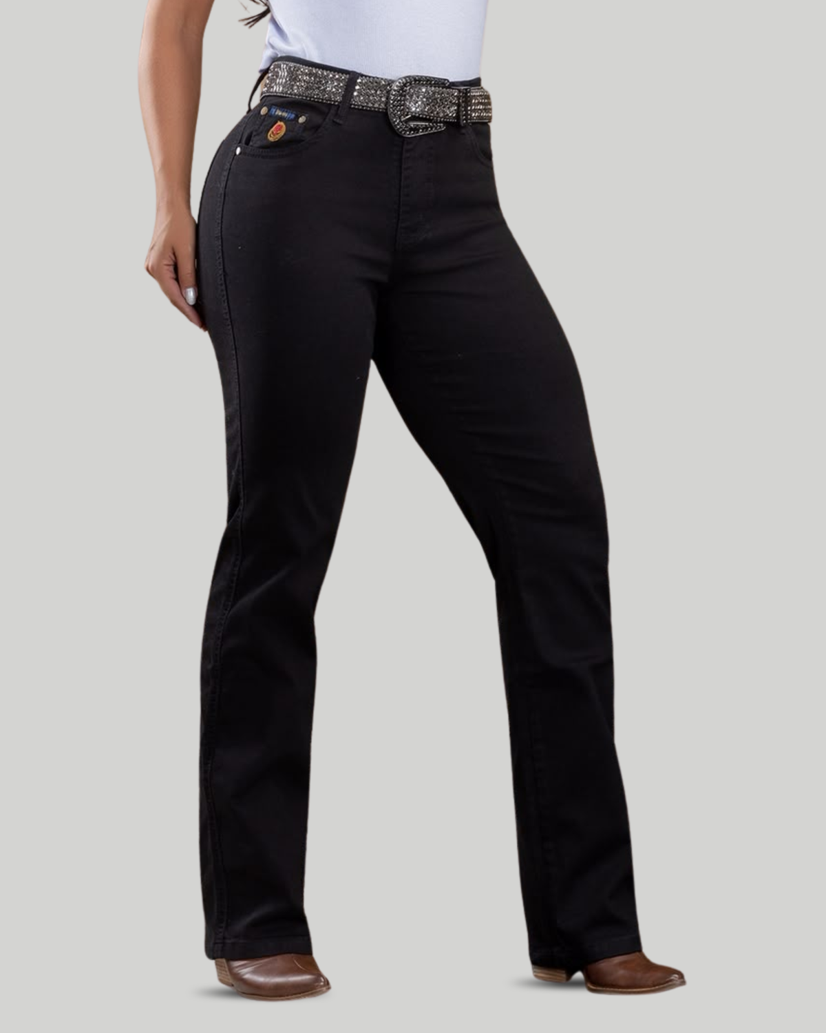 Calça Jeans WRANGLER Black Stone 20x Feminina