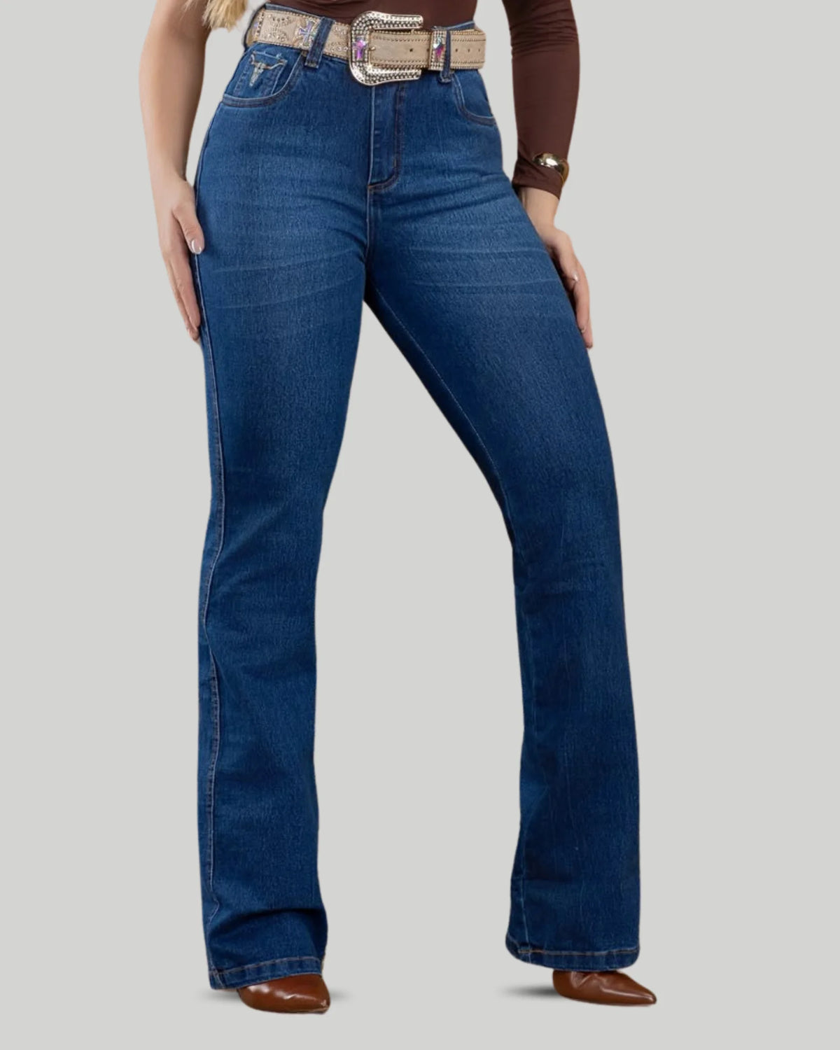 Calça Country ARIAT Bull Design Feminina