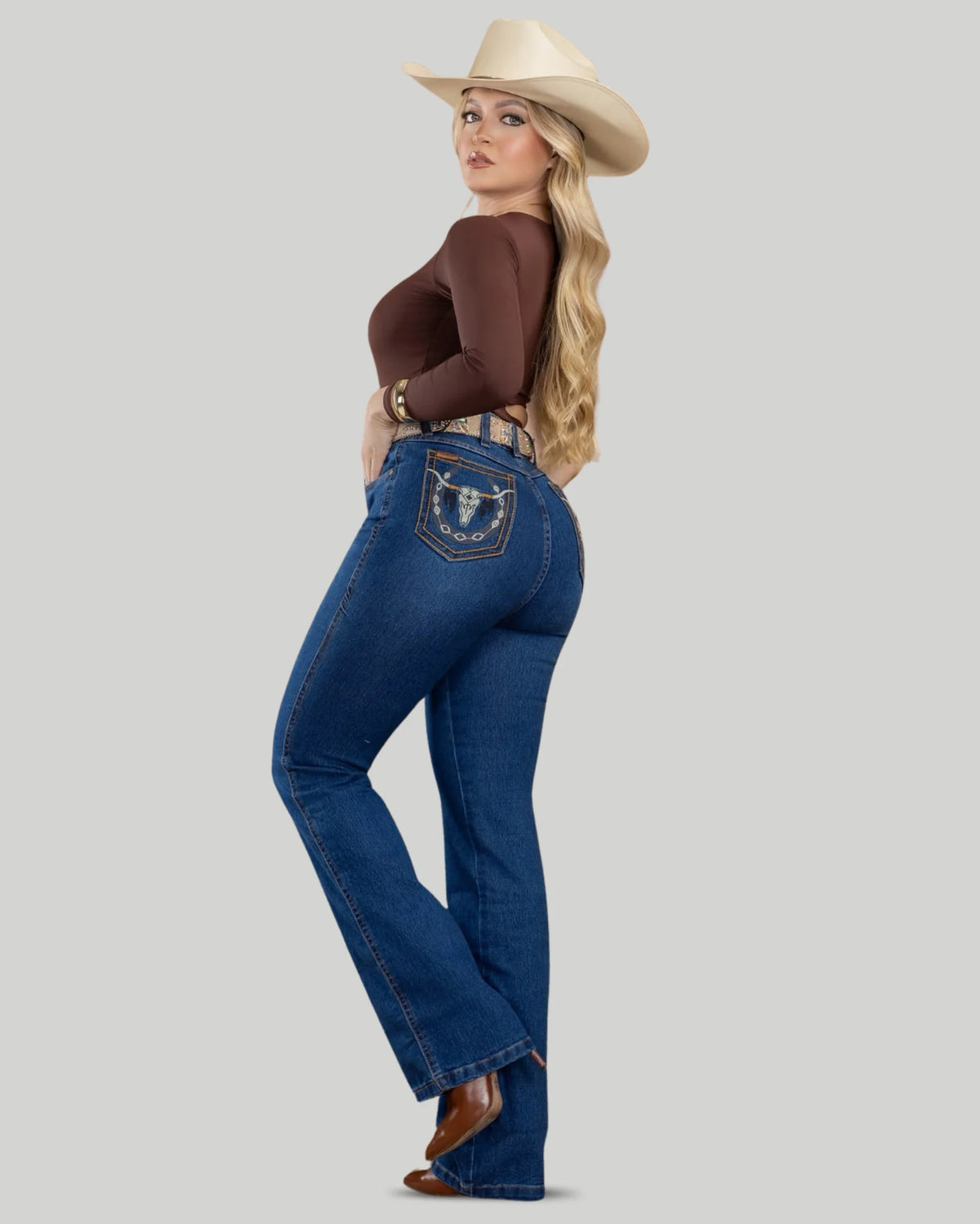 Calça Country ARIAT Bull Design Feminina