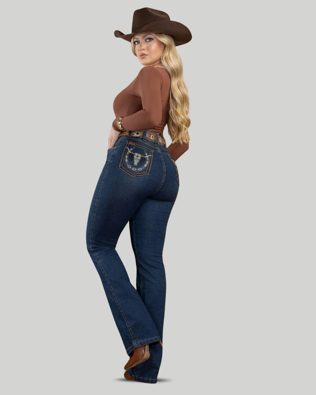 Calça Country ARIAT Bull Design Feminina