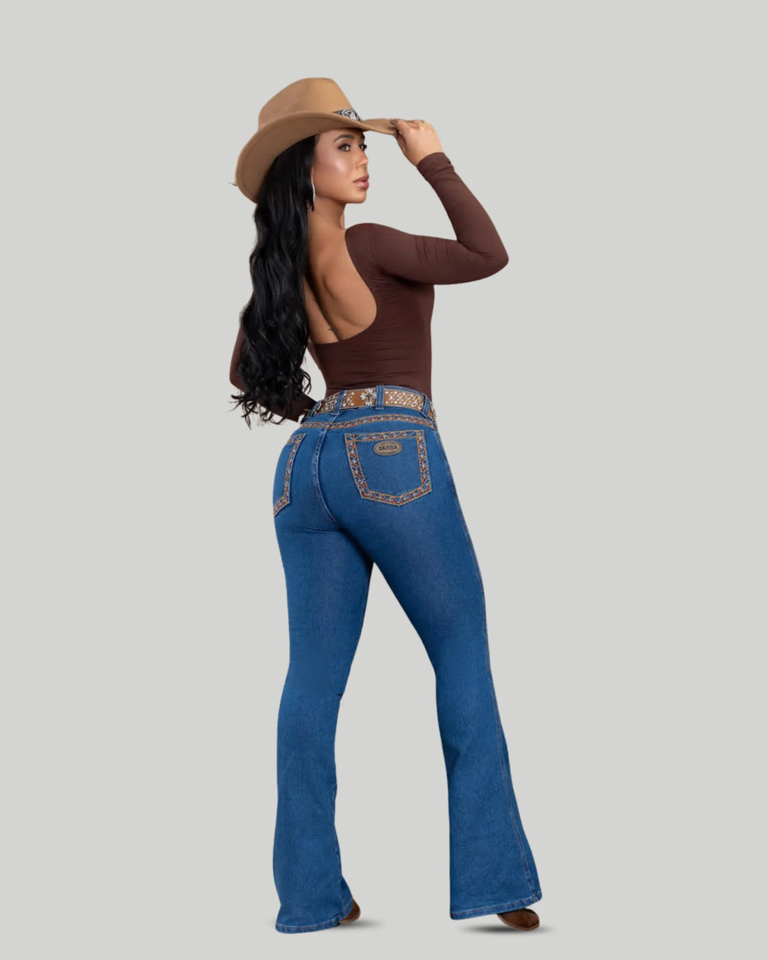 Calça Jeans TASSA Classic com Bordado Feminina