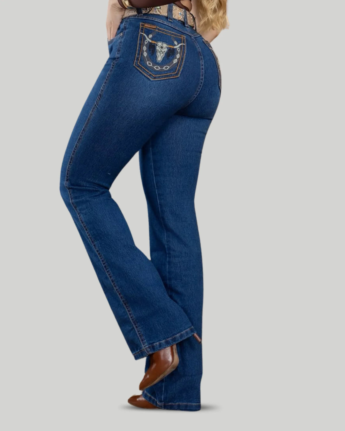 Calça Country ARIAT Bull Design Feminina