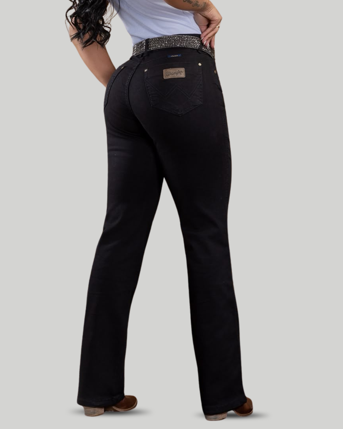 Calça Jeans WRANGLER Black Stone 20x Feminina