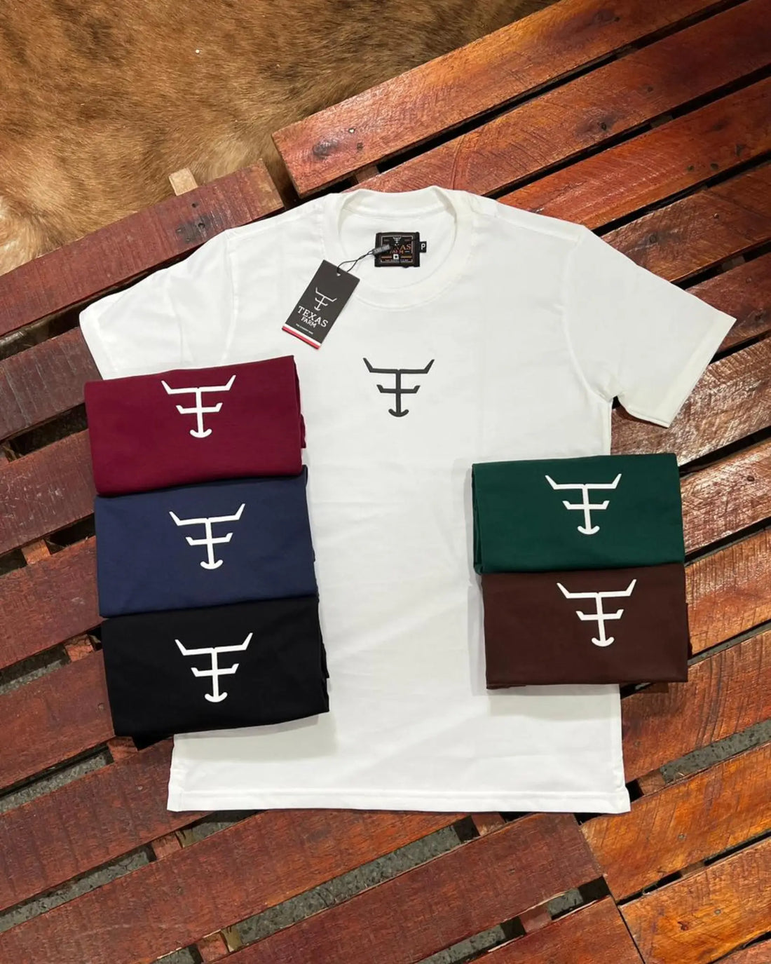 Camisa TEXAS FARM Gola O Masculina