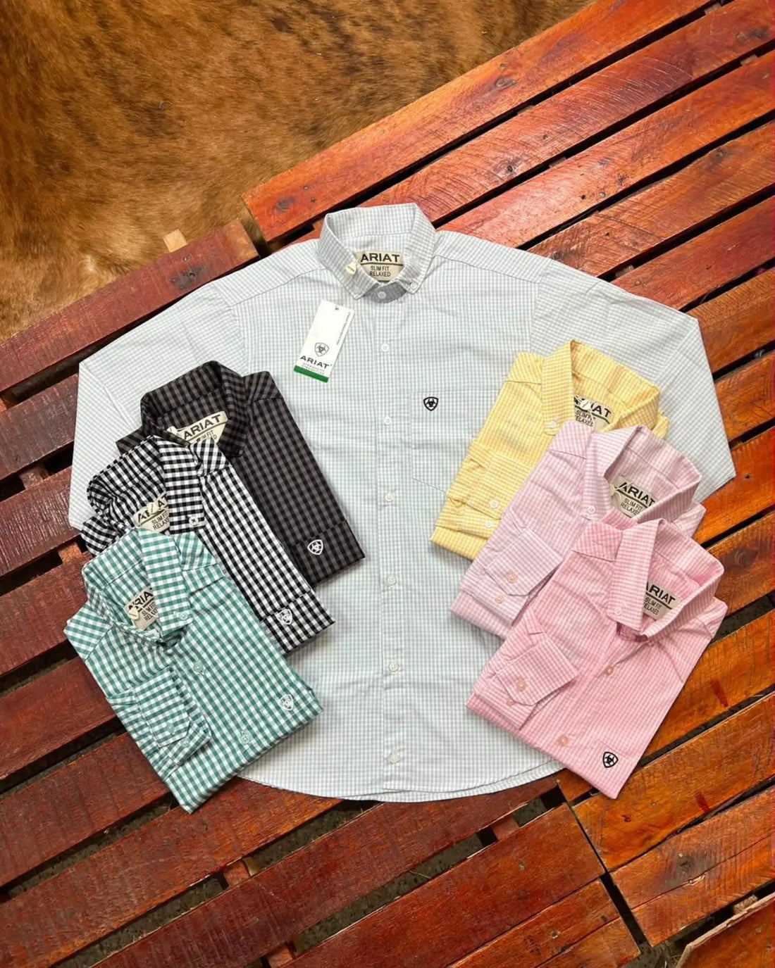 Camisa ARIAT Tricoline Manga Longa