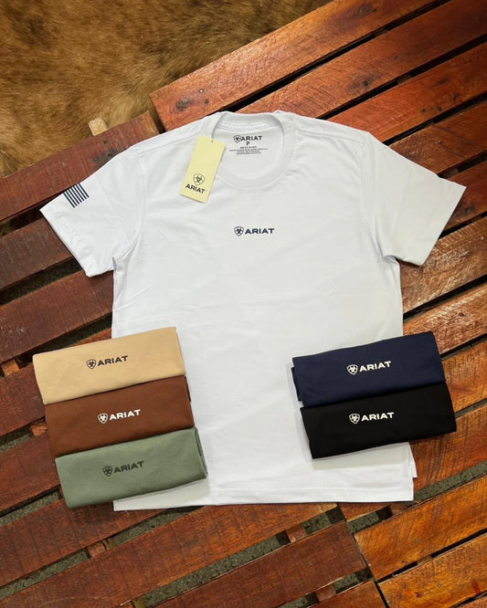 Camisa ARIAT EUA Gola O Masculina