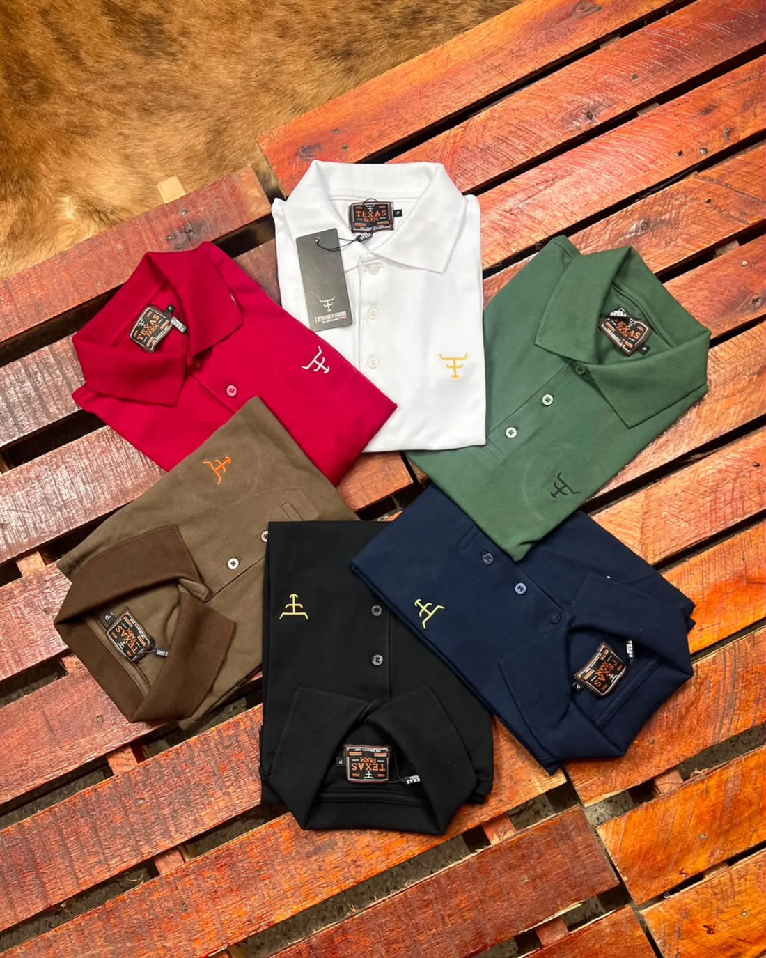 Camisa Polo TEXAS FARM Masculina