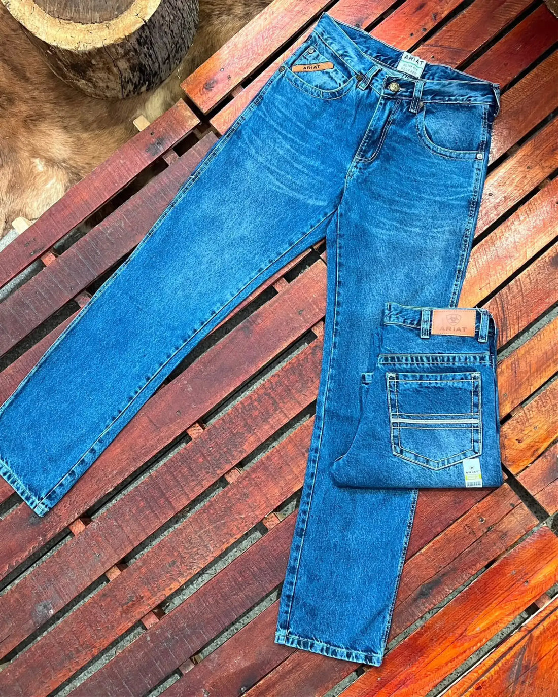 Calça Country ARIAT STRAINGER Masculina